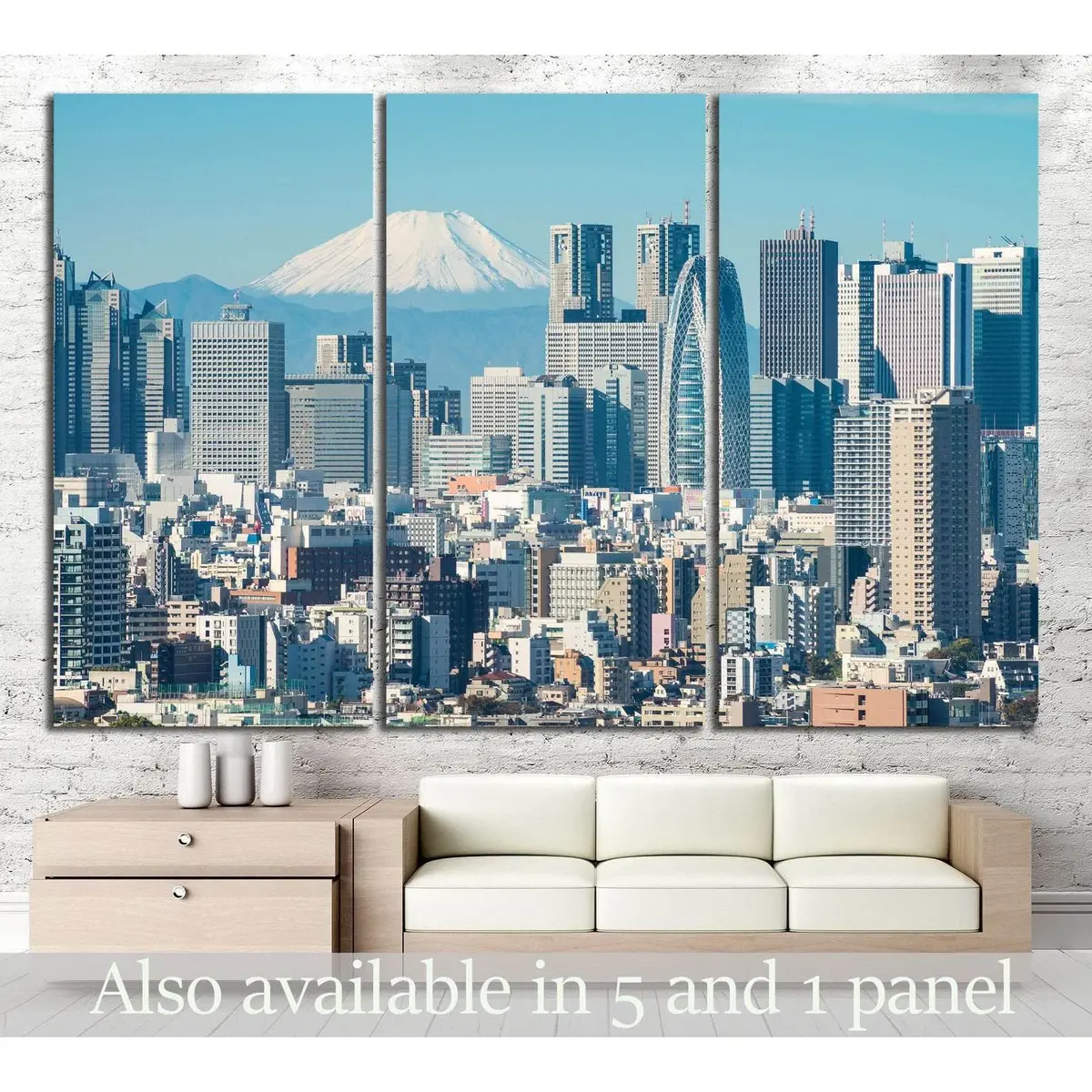 Copy Of Tokyo, Japan №1157 Ready To Hang Canvas Print 5
