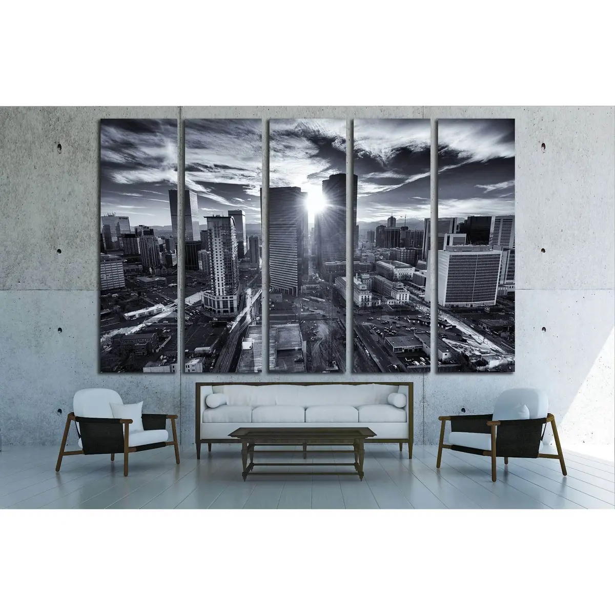 Stunning Aerial Panorama of Nice, France – Côte d'Azur Canvas Wall Art - Image 3