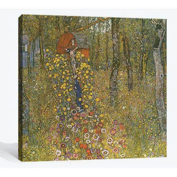 Country Garden With Crucifix, 1911 - Ready To Hang Canvas Print 1