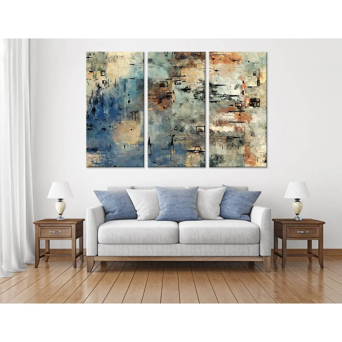 Creative Color Abstract №04338 Ready To Hang Canvas Print 5