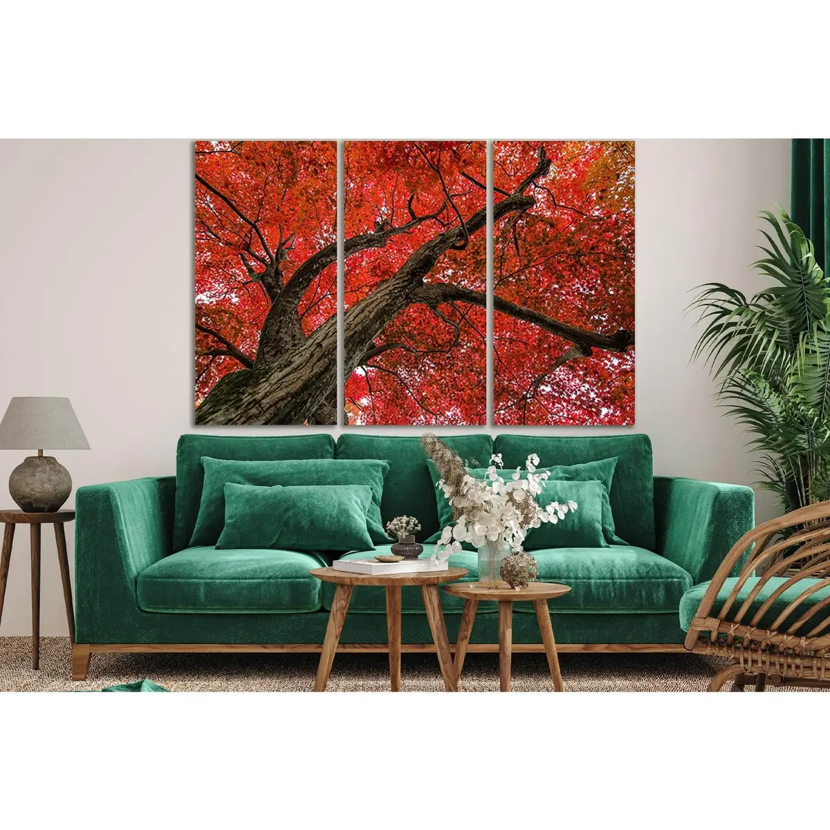 Crown Of The Autumn Tree №Sl811 Ready To Hang Canvas Print 5