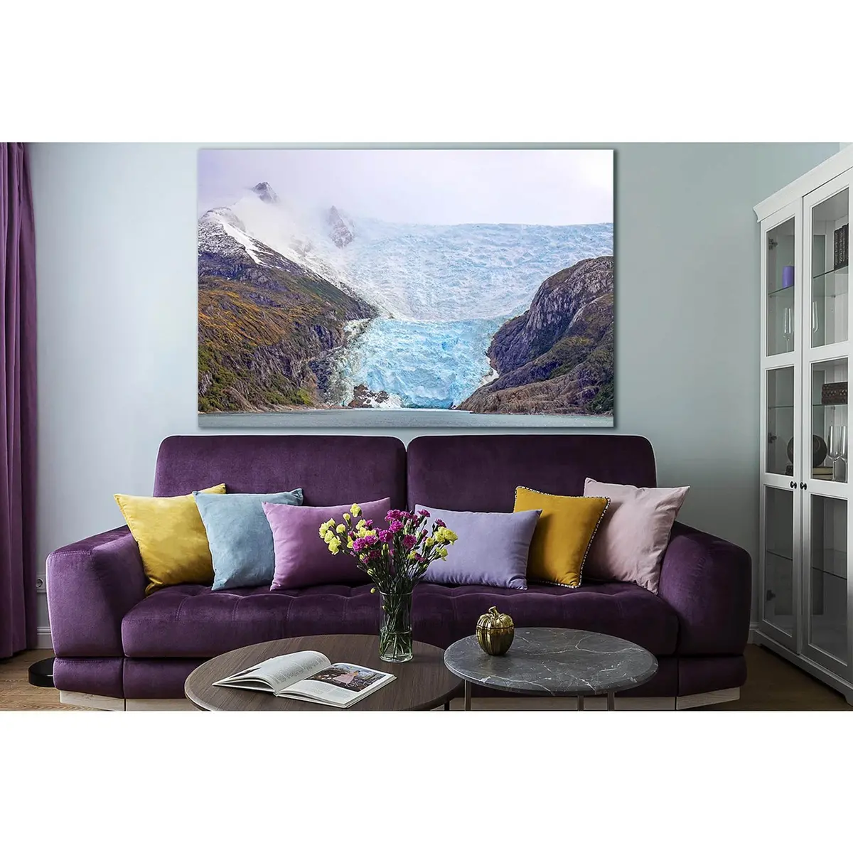 Cruising In Glacier Alley №Sl1339 Ready To Hang Canvas Print 2