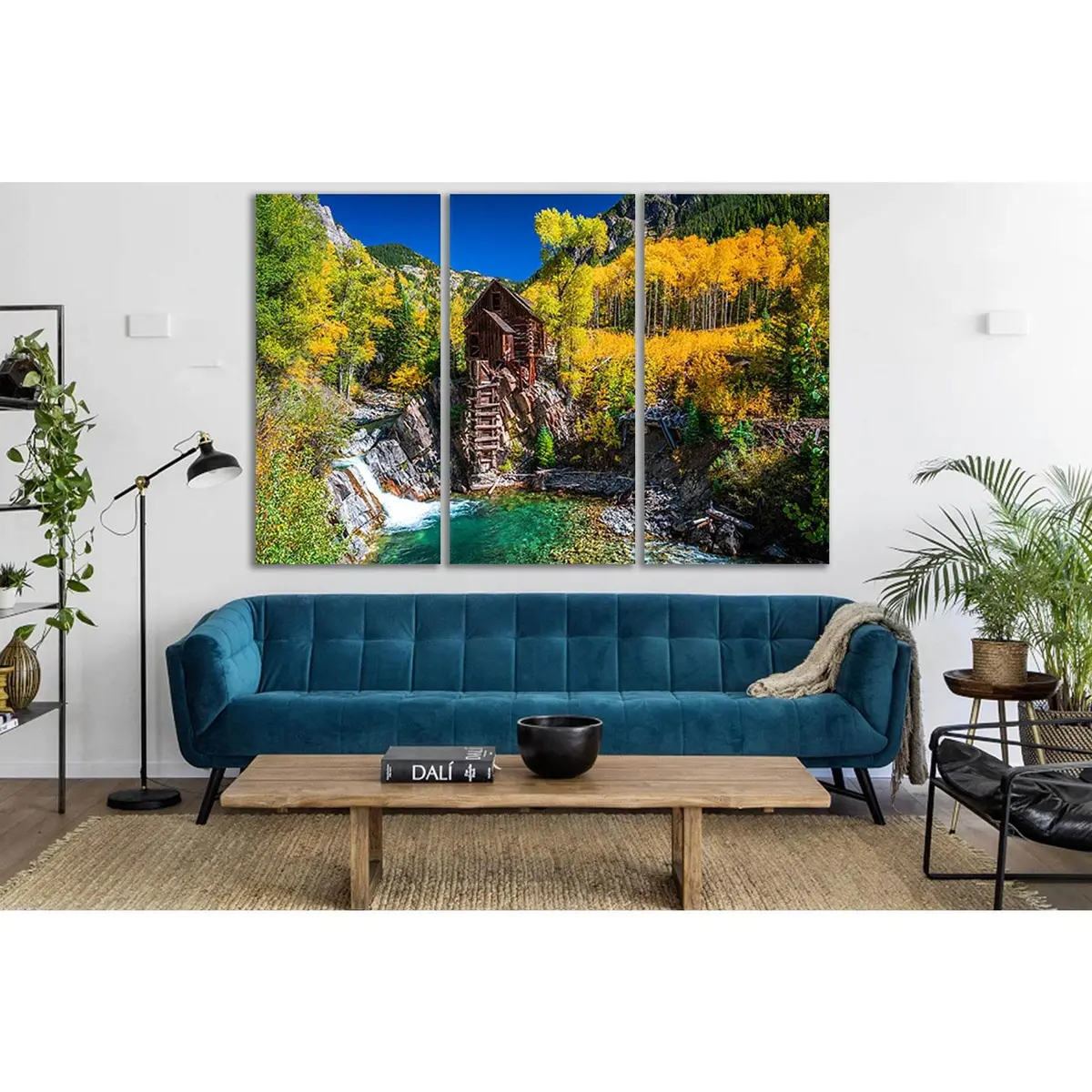 Crystal Mill Water Mill №Sl633 Ready To Hang Canvas Print 5