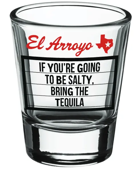 El Arroyo Marquee Shot Glasses 1