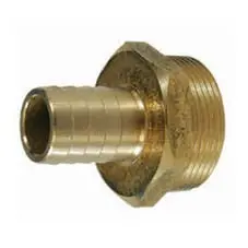 Brass/ Dzr Hose Connector Bsp Male 1