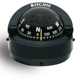 Ritchie Explorer S-53, 2¾" Dial Surface Mount - Black 1