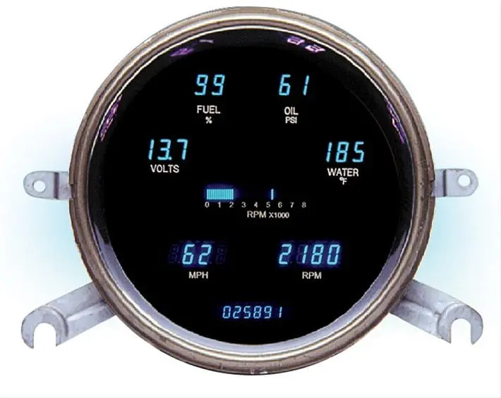 Dakota Digital Vfd3-49C-Z Direct-Fit Gauge Kit – Classic Truck Configuration 1