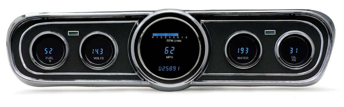 Dakota Digital Vfd3-65M-Z Direct-Fit Analog Gauge Kit – Modern Muscle Style 1