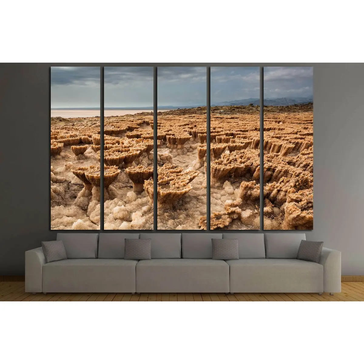 Dallol Volcano Canvas Wall Art – Danakil Depression, Ethiopia - Image 3