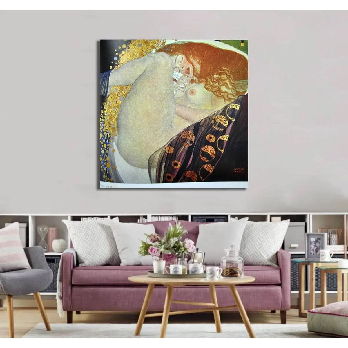 Danae, 1907-08 - Ready To Hang Canvas Print 2