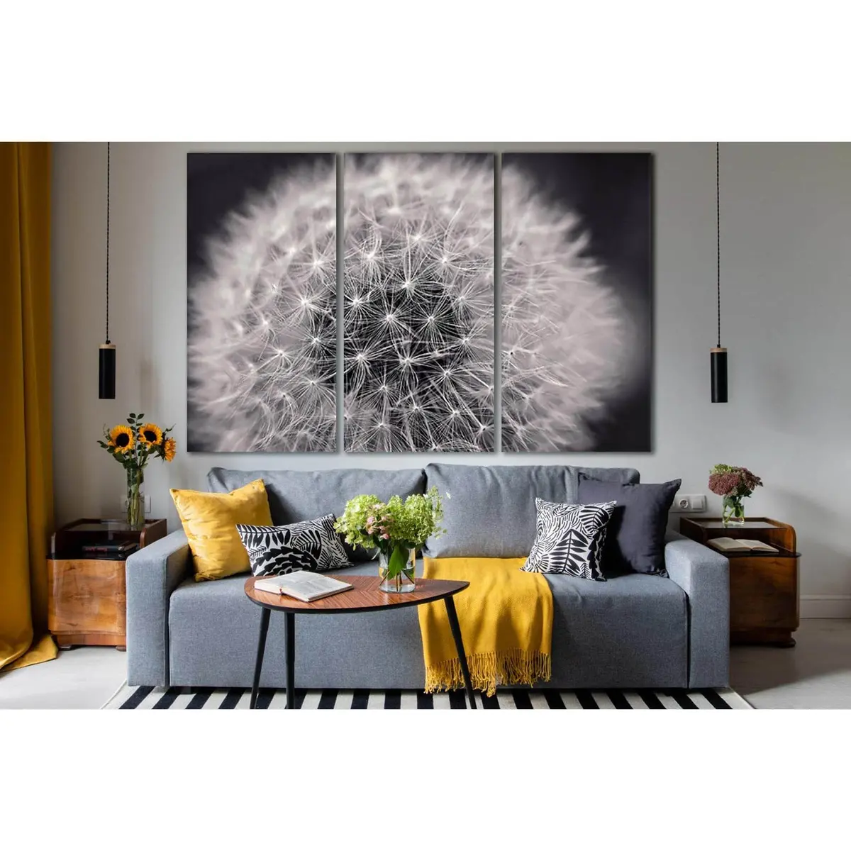 Dandelion Close Up №Sl872 Ready To Hang Canvas Print 5