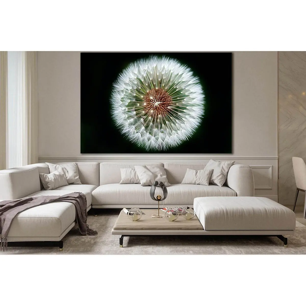 Dandelion Flower №Sl692 Ready To Hang Canvas Print 1