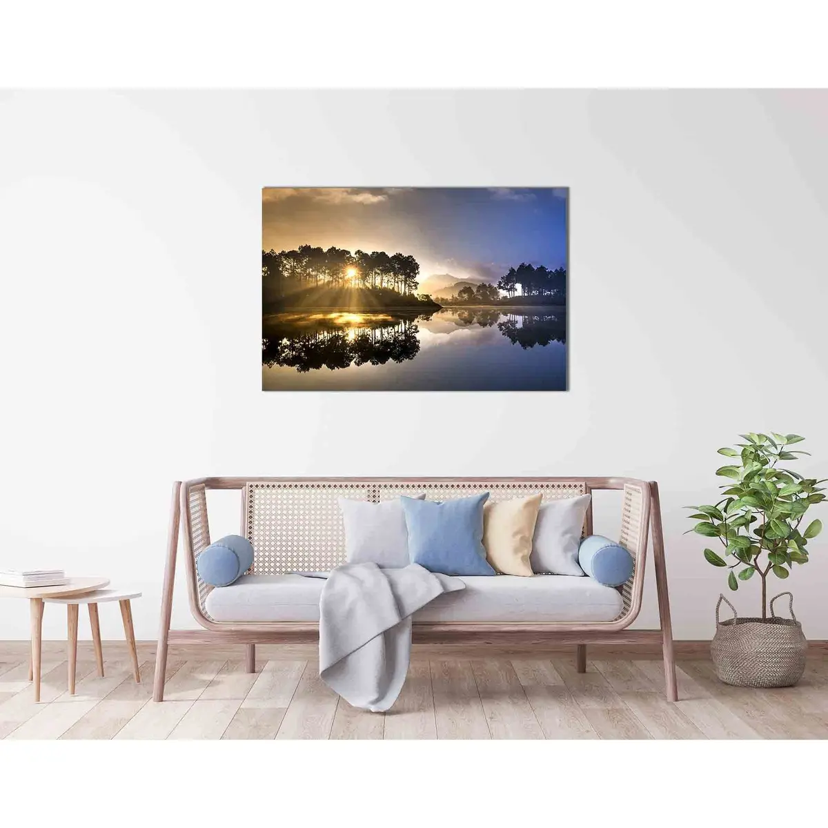 Dawn Hides In The Branches №D1759 Ready To Hang Canvas Print 3