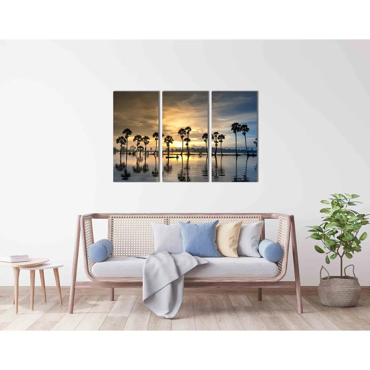 Dawn Over The River №D2033 Ready To Hang Canvas Print 5