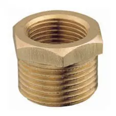 Brass Hex Bush Bsp Thread 1