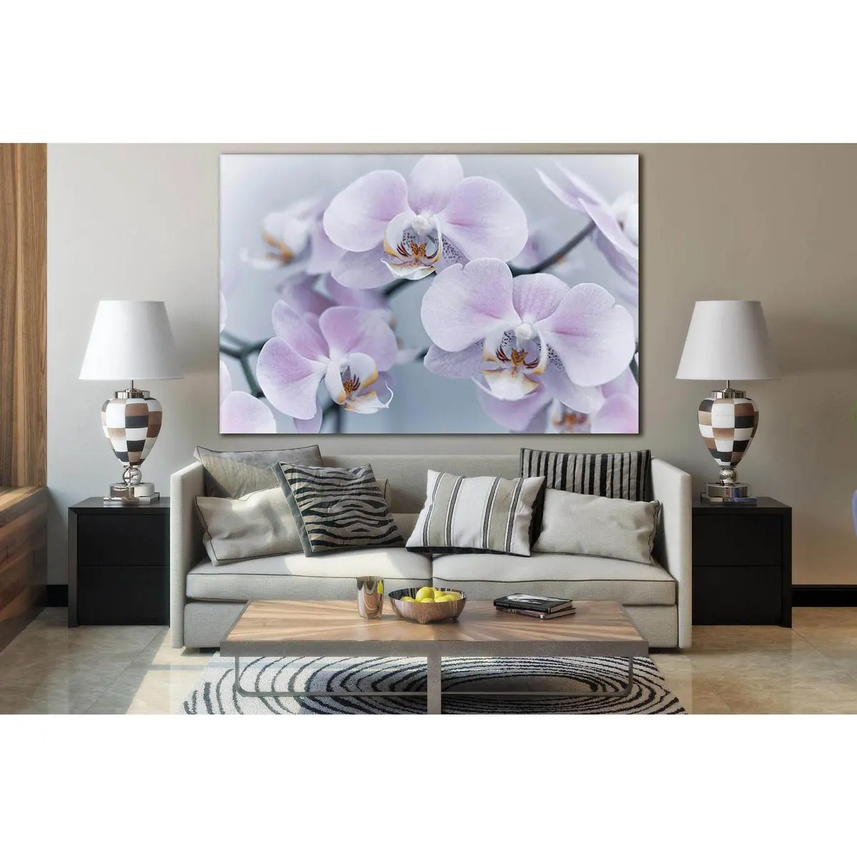 Delicate Orchid Flowers №Sl710 Ready To Hang Canvas Print 1
