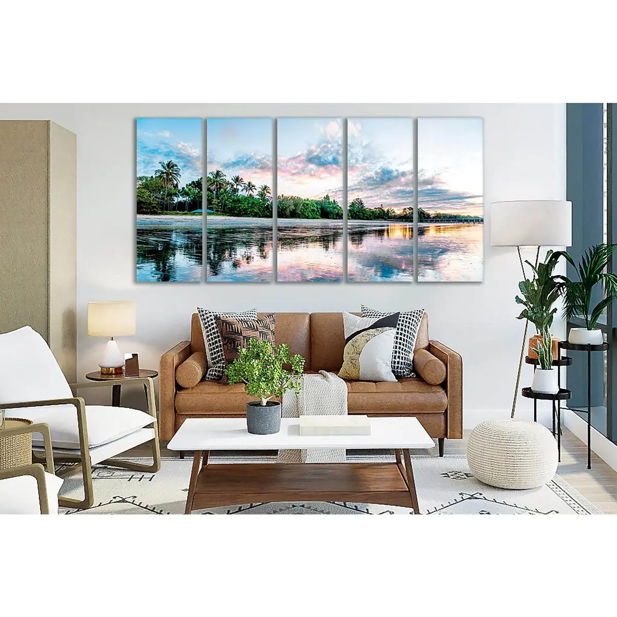 Desert Beach #SL110 Premium Ready-to-Hang Canvas Wall Art - Image 3