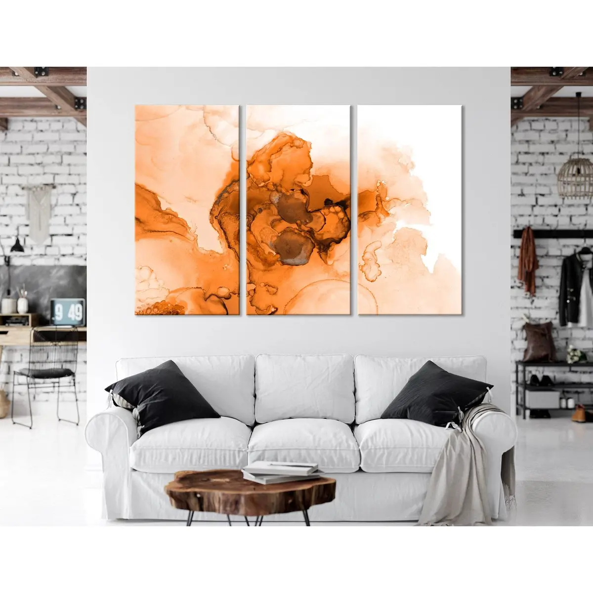 Desert Storm Abstract №04273 Ready To Hang Canvas Print 5