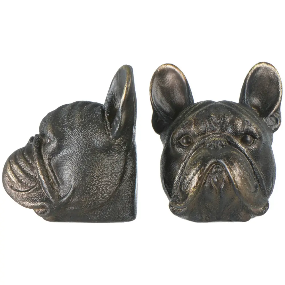 Resin French Bulldog Bookends - 2 Pc. 1