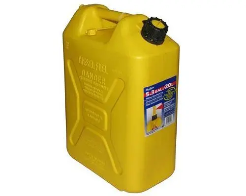 Diesel Jerry Can/Fuel Tank 20L Yellow 1