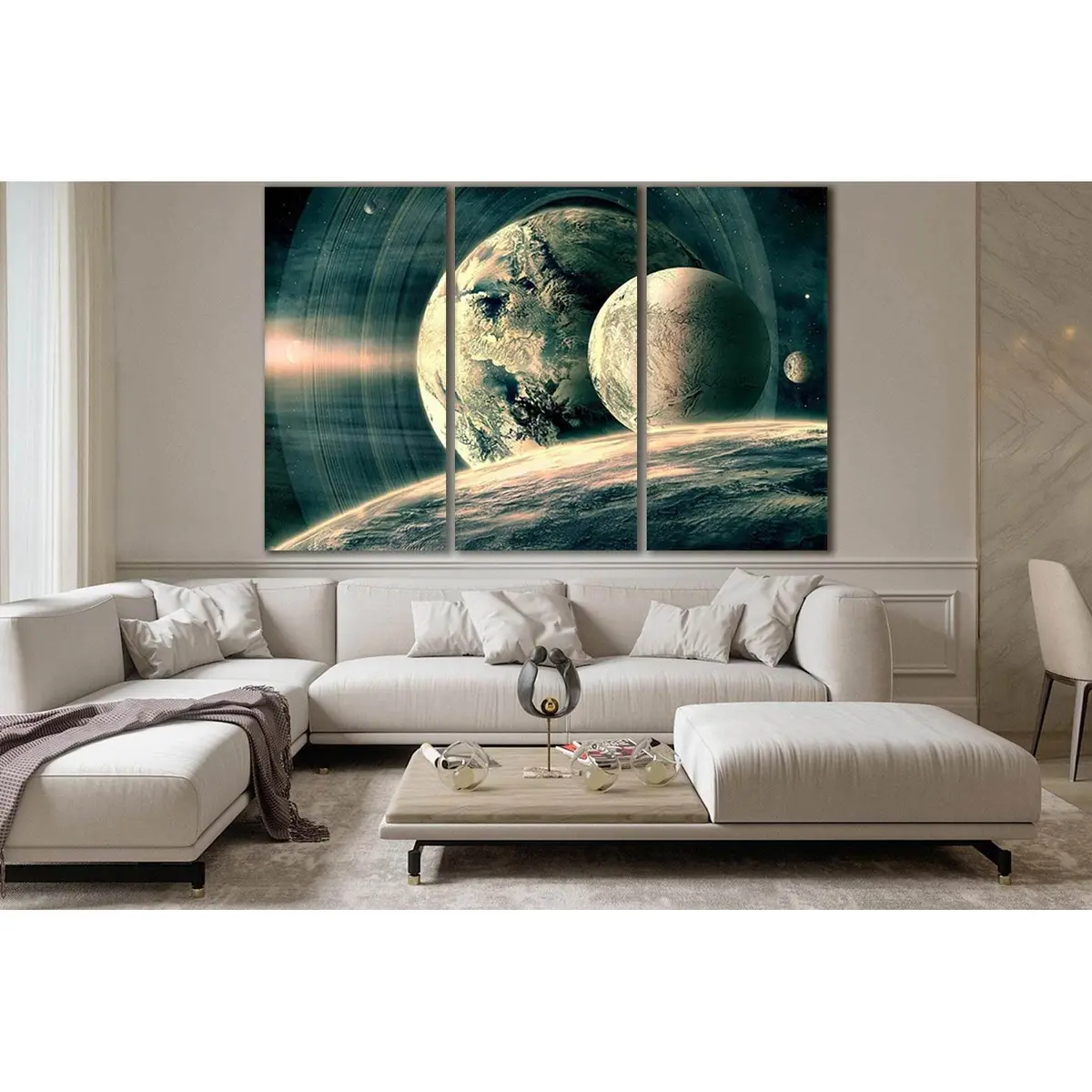 Distant Alien Planets №Sl966 Ready To Hang Canvas Print 5