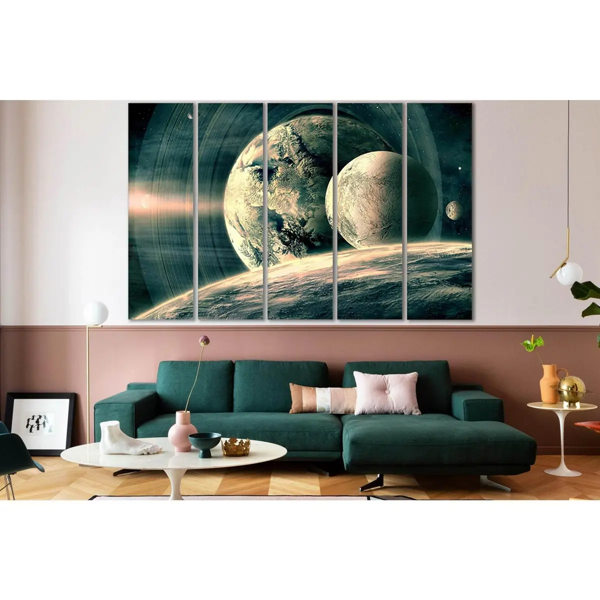 Alien Planet Canvas Art №SL966 – Premium Ready-to-Hang Wall Decor - Image 3