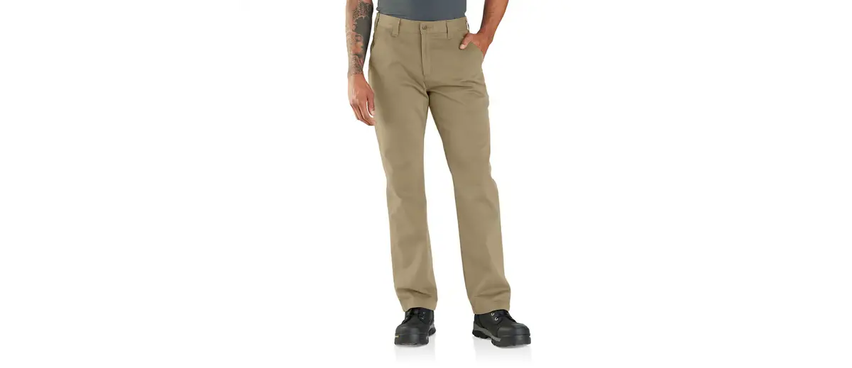 Carhartt Men's Relaxed-Fit Straight-Leg Twill Work Pants