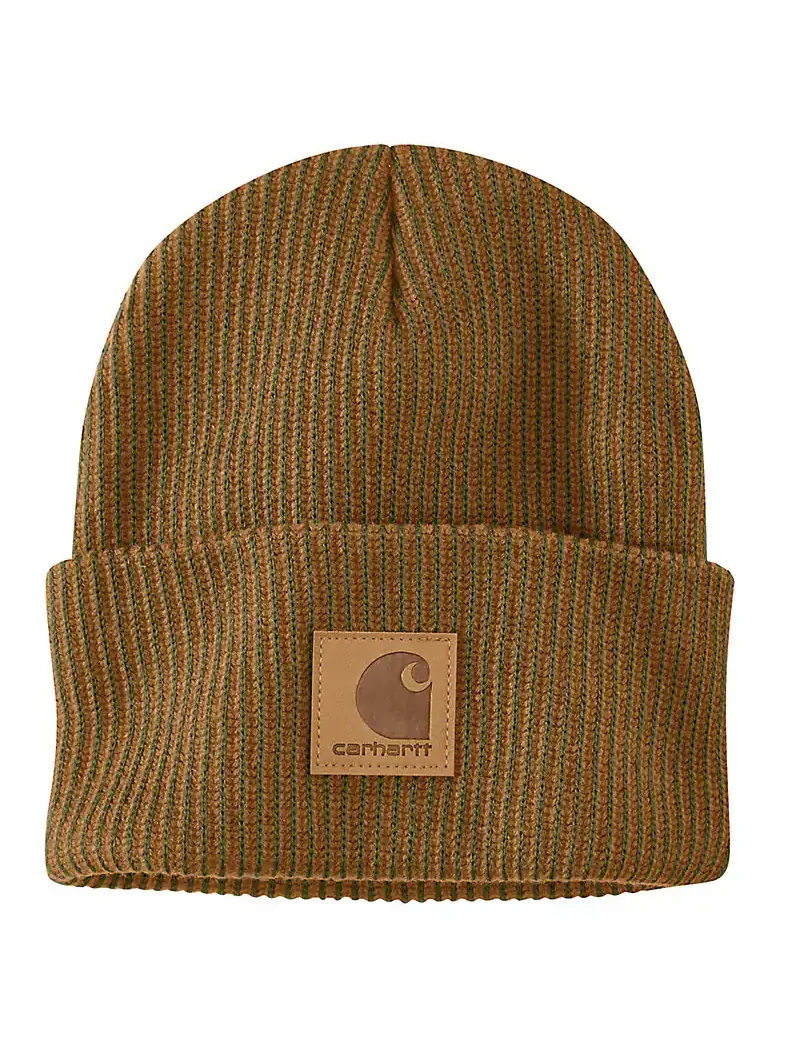 Carhartt Knit Cuffed Plaited Beanie 1