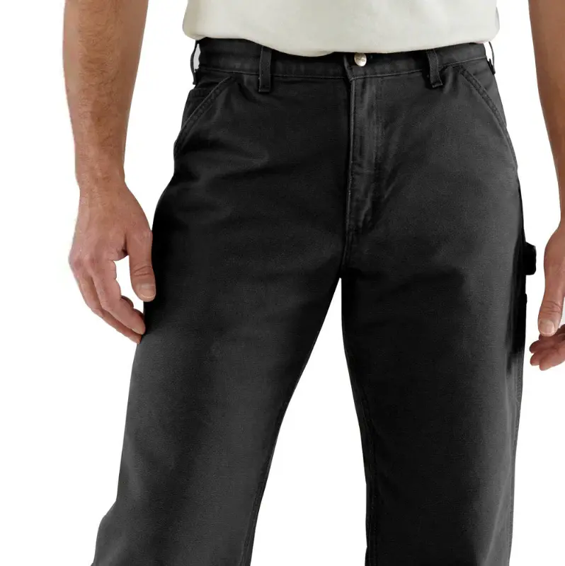 Carhartt Loose Fit Washed Duck Flannel-Lined Utility Work Pant Men's 1