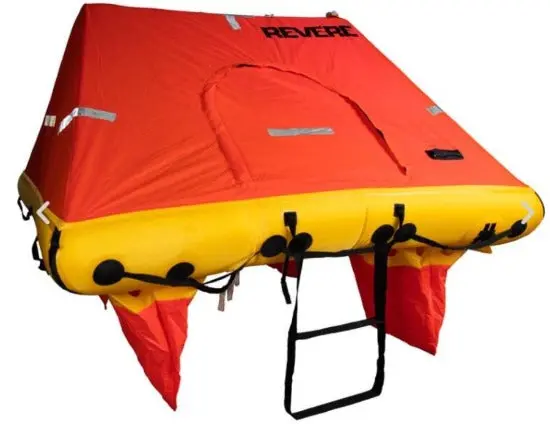 Aero Elite 6 Man Valise Life Raft 1