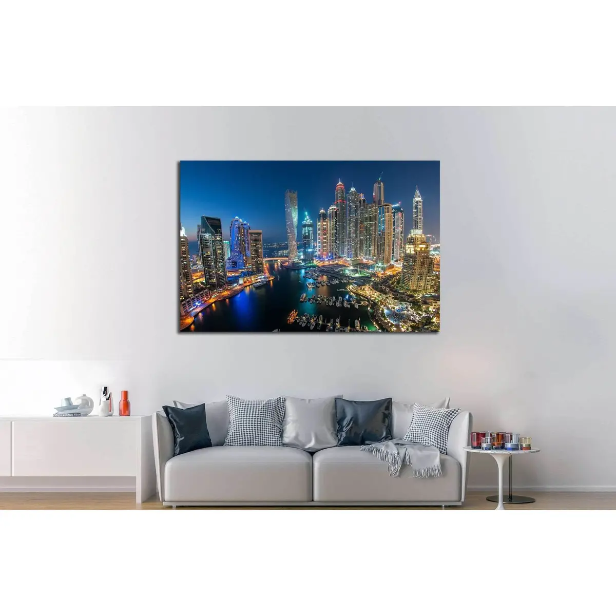 Dubai #569 Premium Canvas Wall Art – Ready to Hang - Image 2