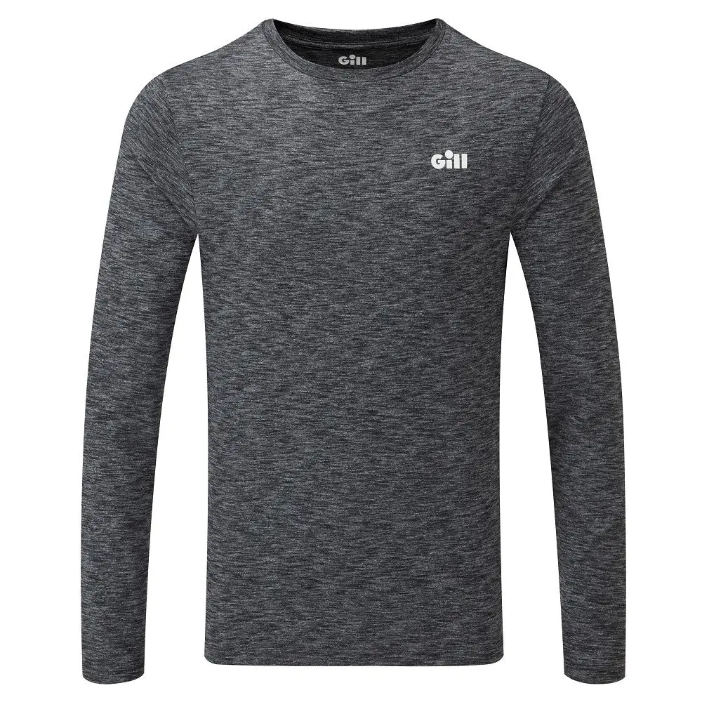 Gill Holcombe Crew Top Charcoal 1