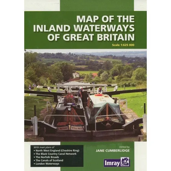 Map Of The Inland Waterways Of Great Britain 1