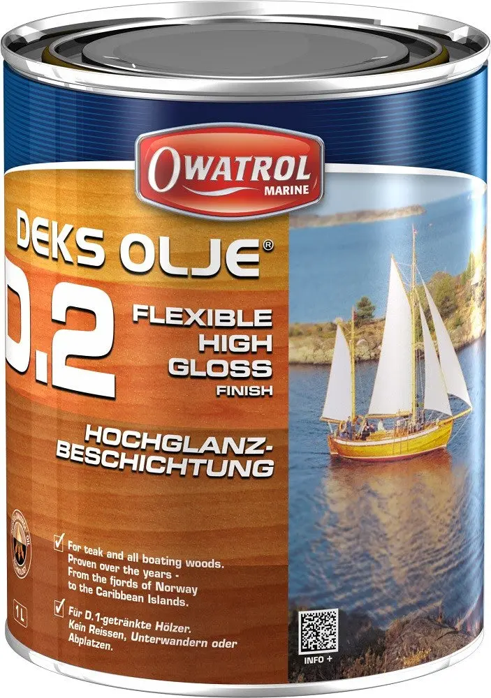 Deks Olje D2 High Gloss Finish Coat 1