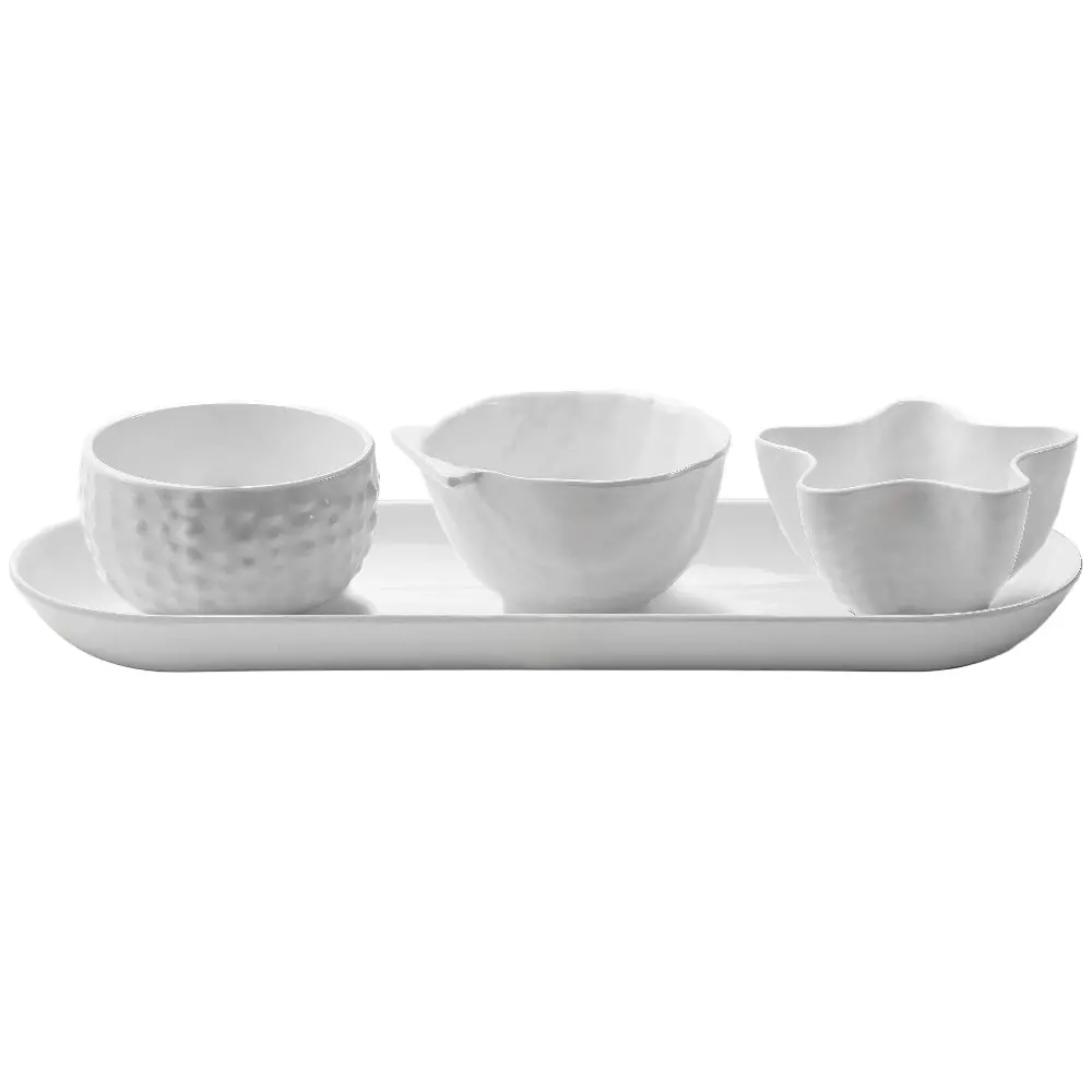 Q Squared Captiva Melamine Sea Life Snack Bowl Set - 4 Pc. 1