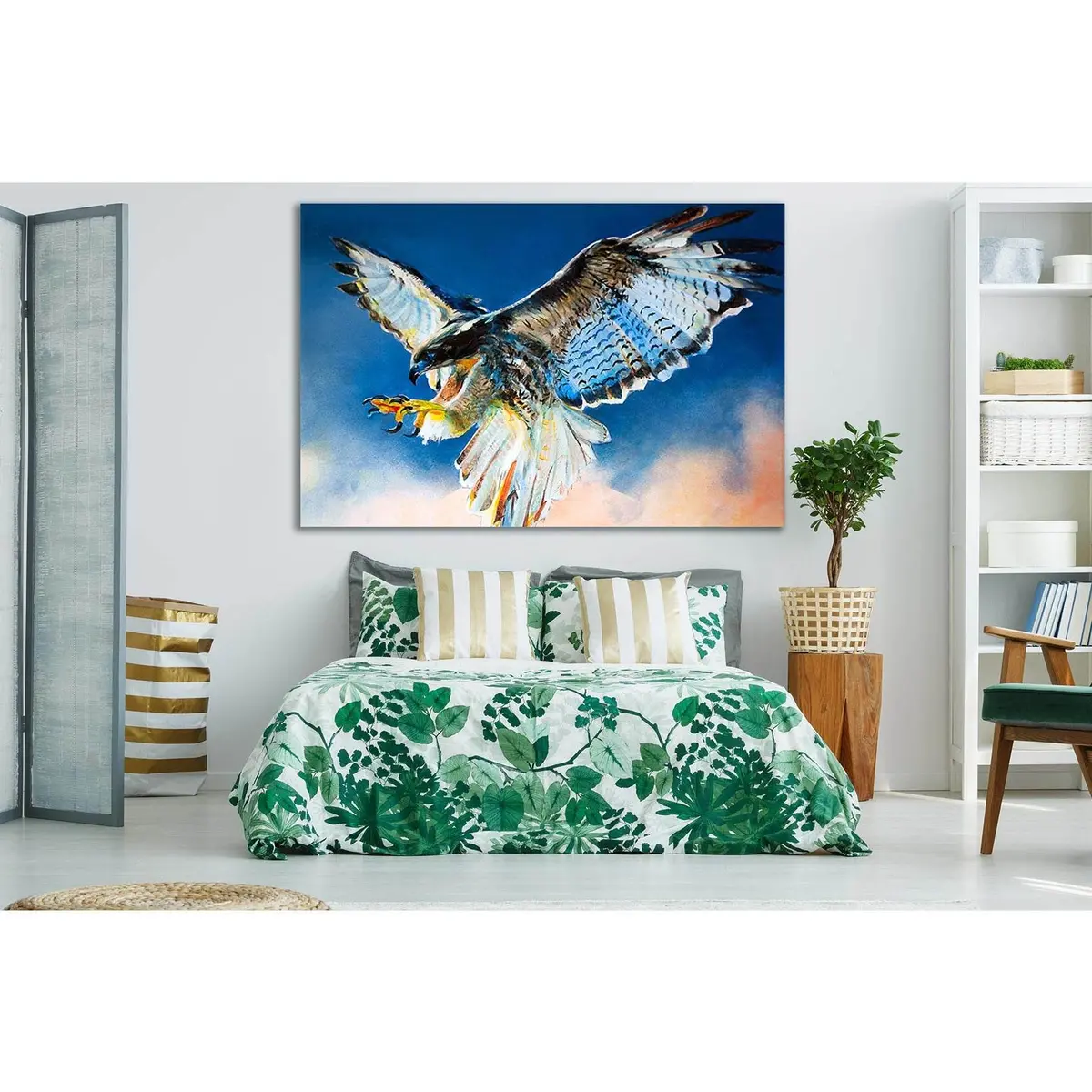Eagle In The Sky Oil Painting №Sl592 Ready To Hang Canvas Print 1