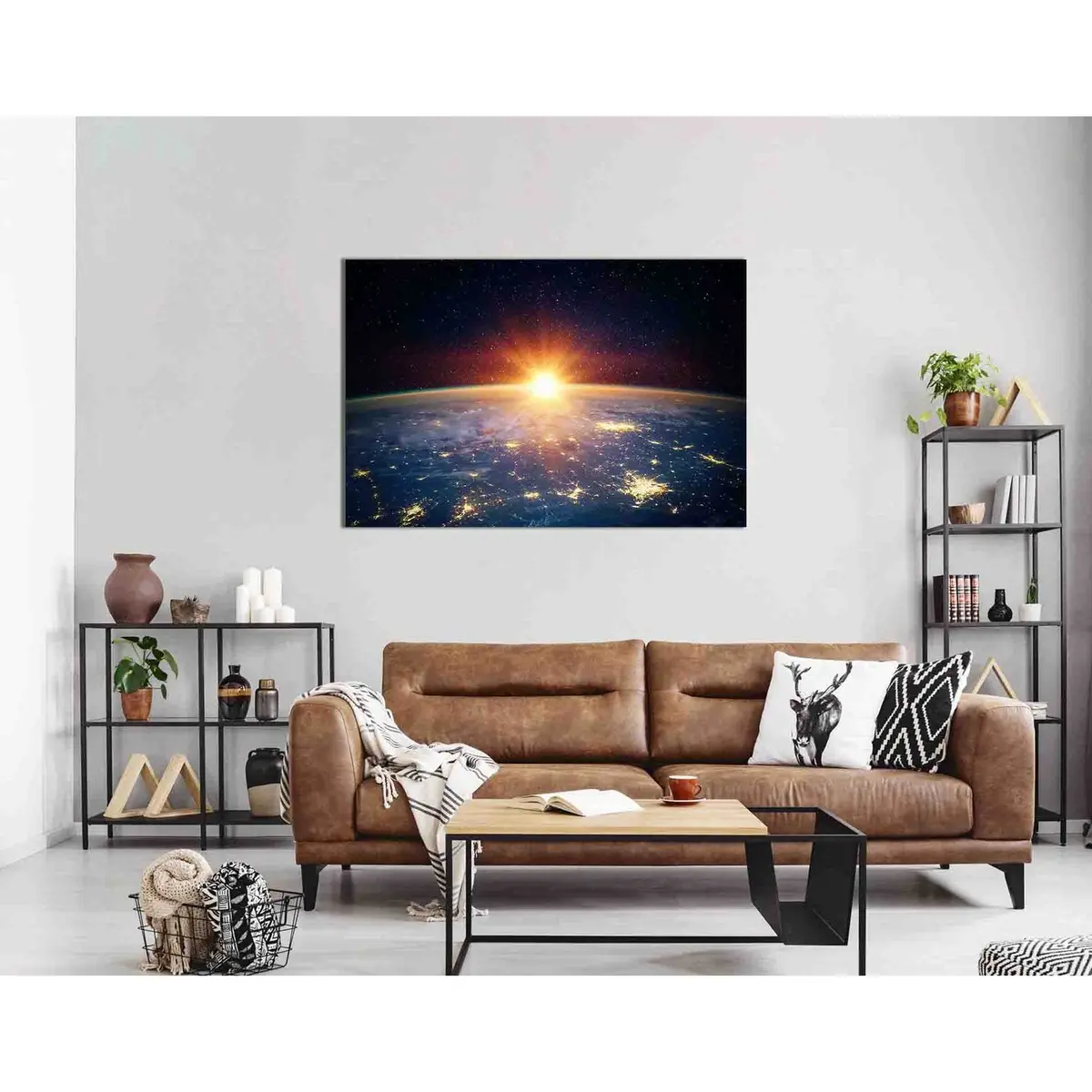 Earth And Sunlight №D2087 Ready To Hang Canvas Print 3