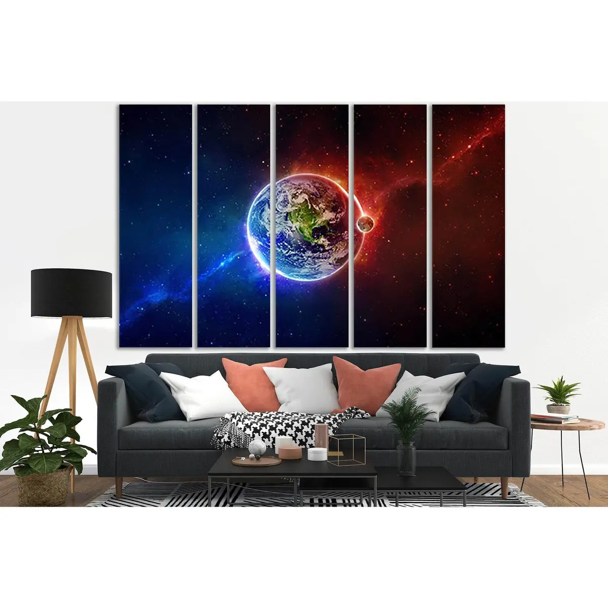 Moon-Themed SL440 Canvas Wall Art – Ready to Hang - Image 3