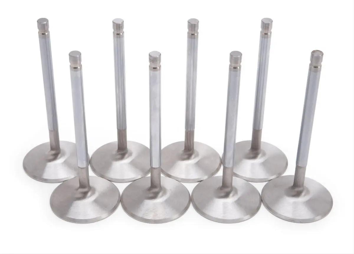 Edelbrock 93771 Stainless Steel Valve Set 1