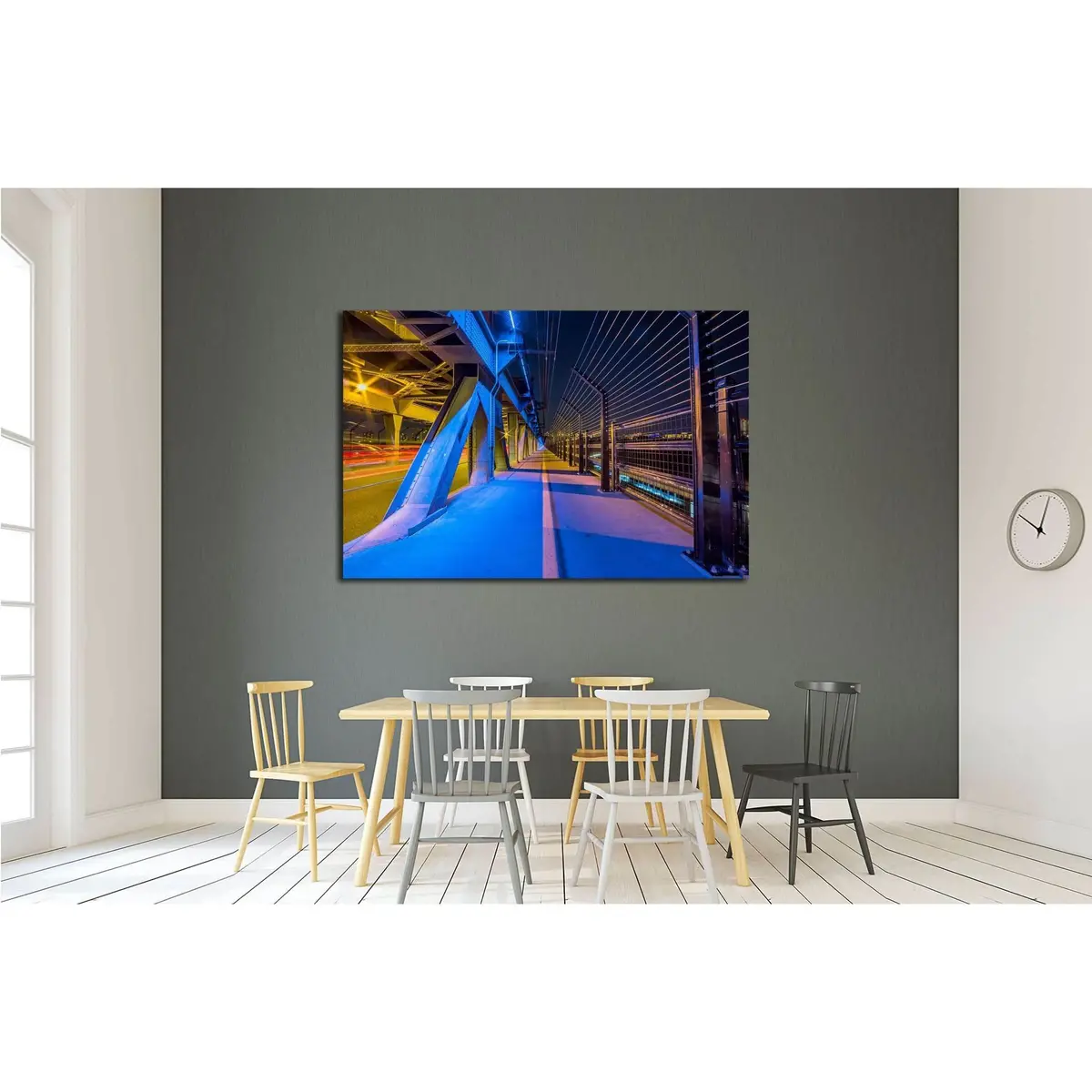Edmonton, Alberta High Level Bridge №3051 Ready To Hang Canvas Print 3