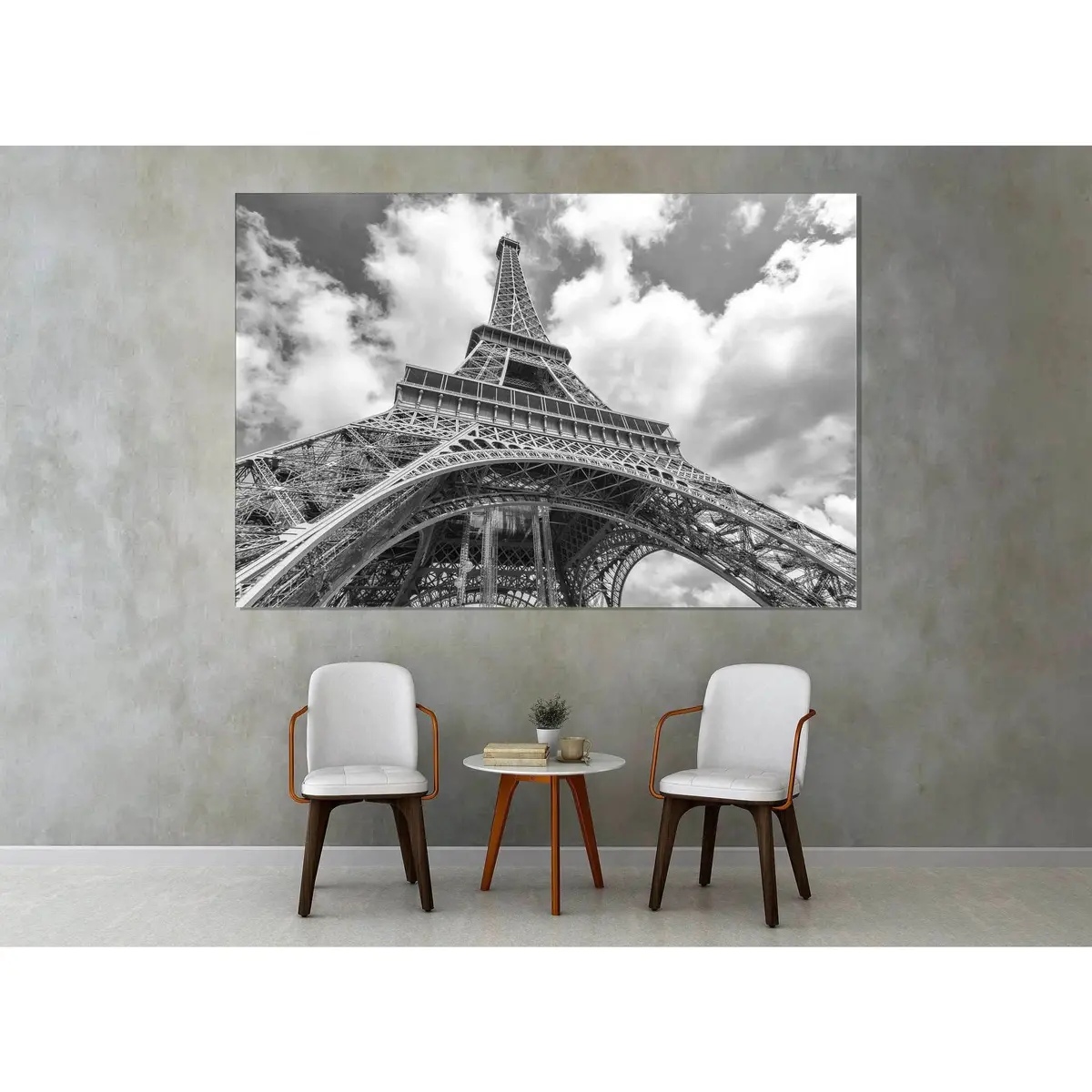 Eiffel Tower №3004 Ready To Hang Canvas Print 3