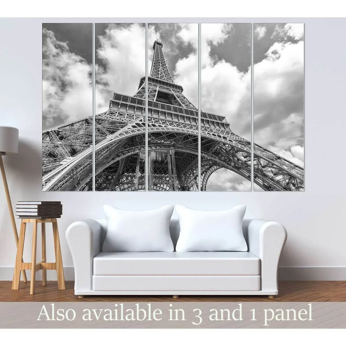 Eiffel Tower #3004 Premium Ready-to-Hang Canvas Art