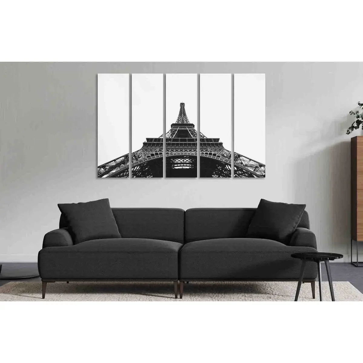 Eiffel Tower D2826 Premium Ready-to-Hang Canvas Art