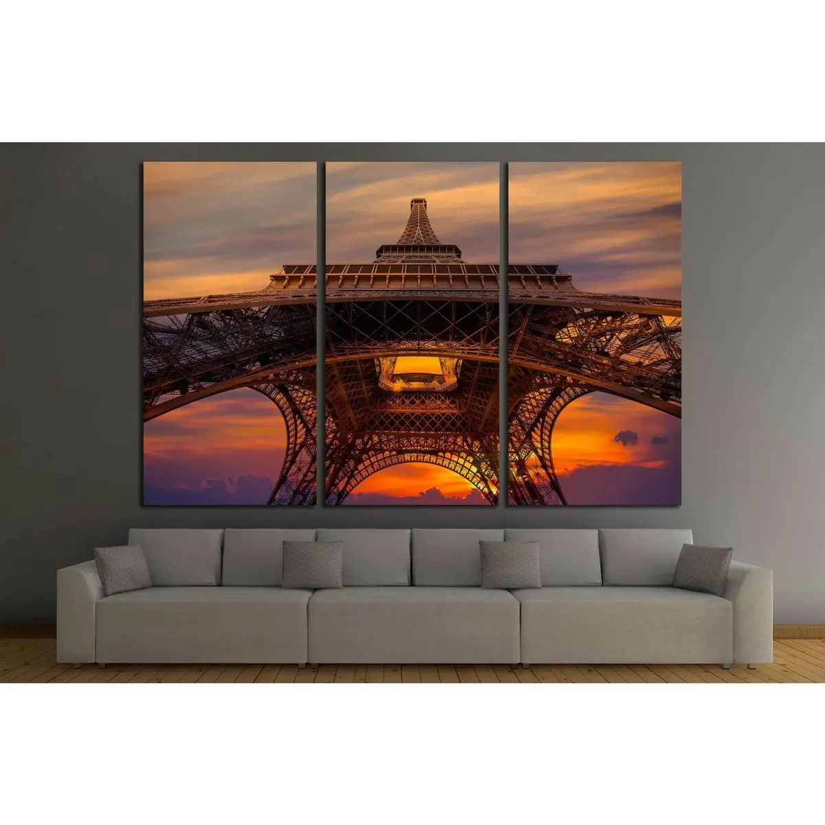 Eiffel Tower, Paris, France №1188 Ready To Hang Canvas Print 5