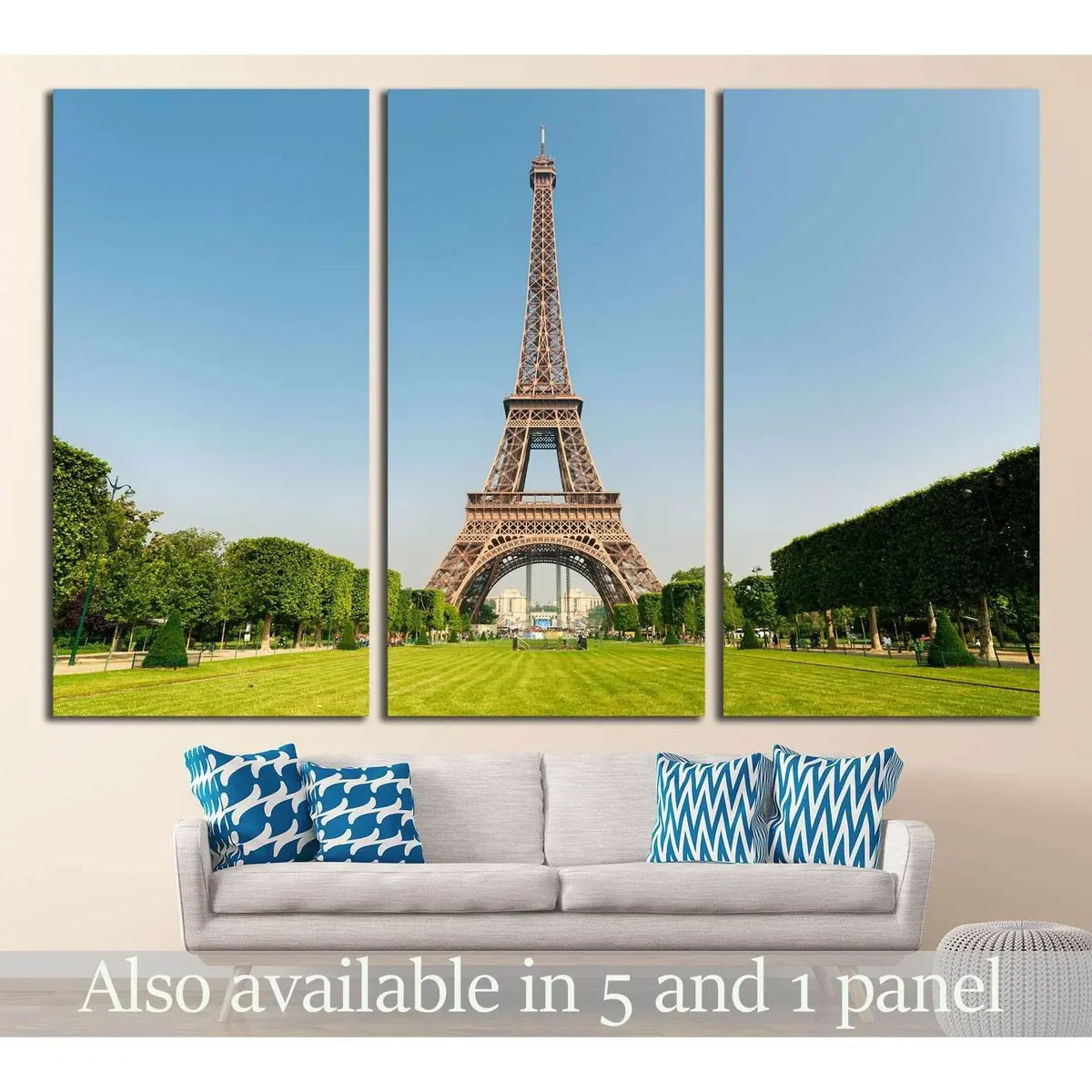 Eiffel Tower, Paris, France №2309 Ready To Hang Canvas Print 5