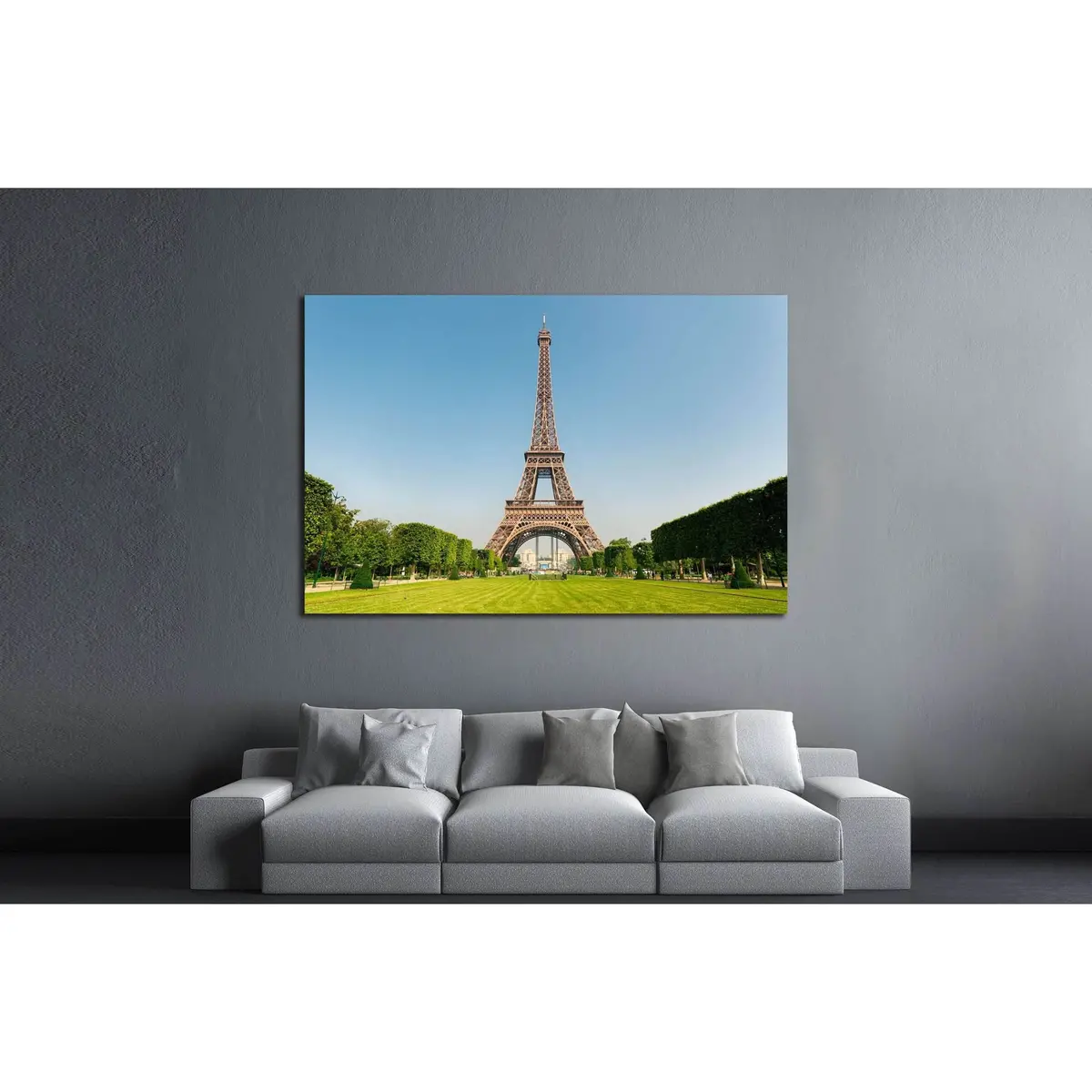 Eiffel Tower, Paris, France №2309 Ready To Hang Canvas Print 3