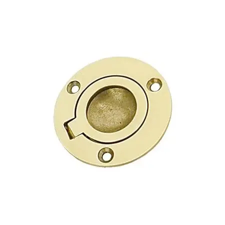 Hatch Lifting Ring Round Brass. 55Mm Diameter 1