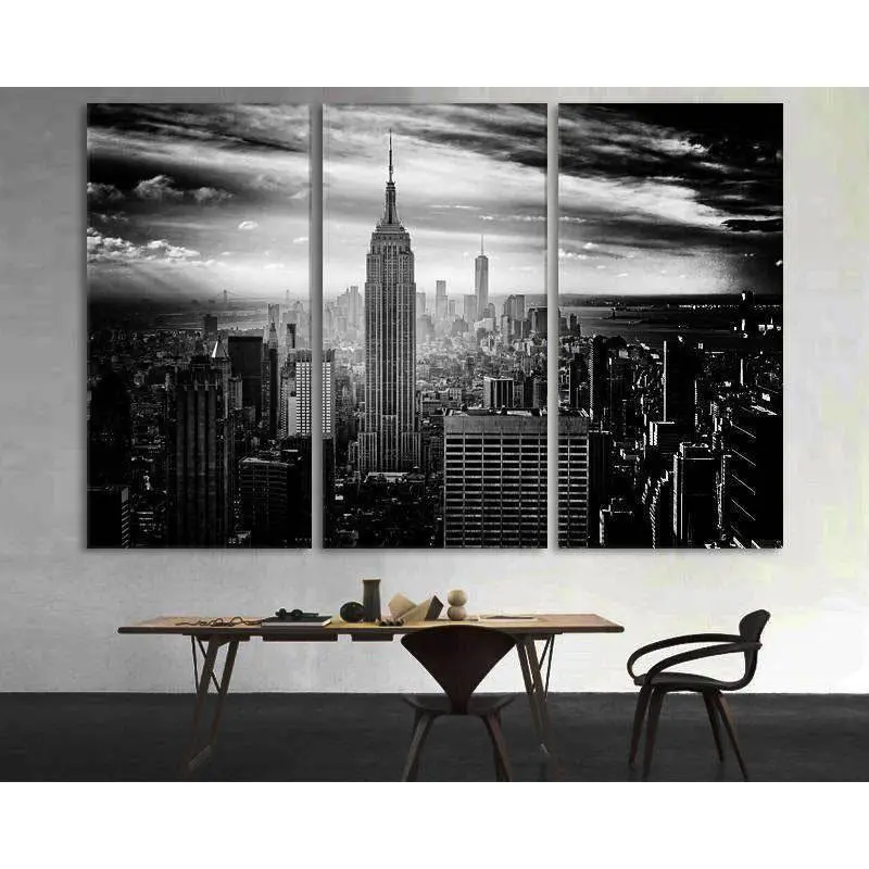 Empire State Building №1088 Ready To Hang Canvas Print 5