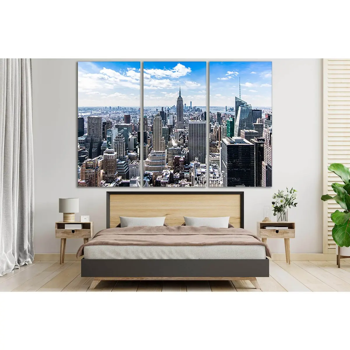Empire State Building New York №Sl323 Ready To Hang Canvas Print 5