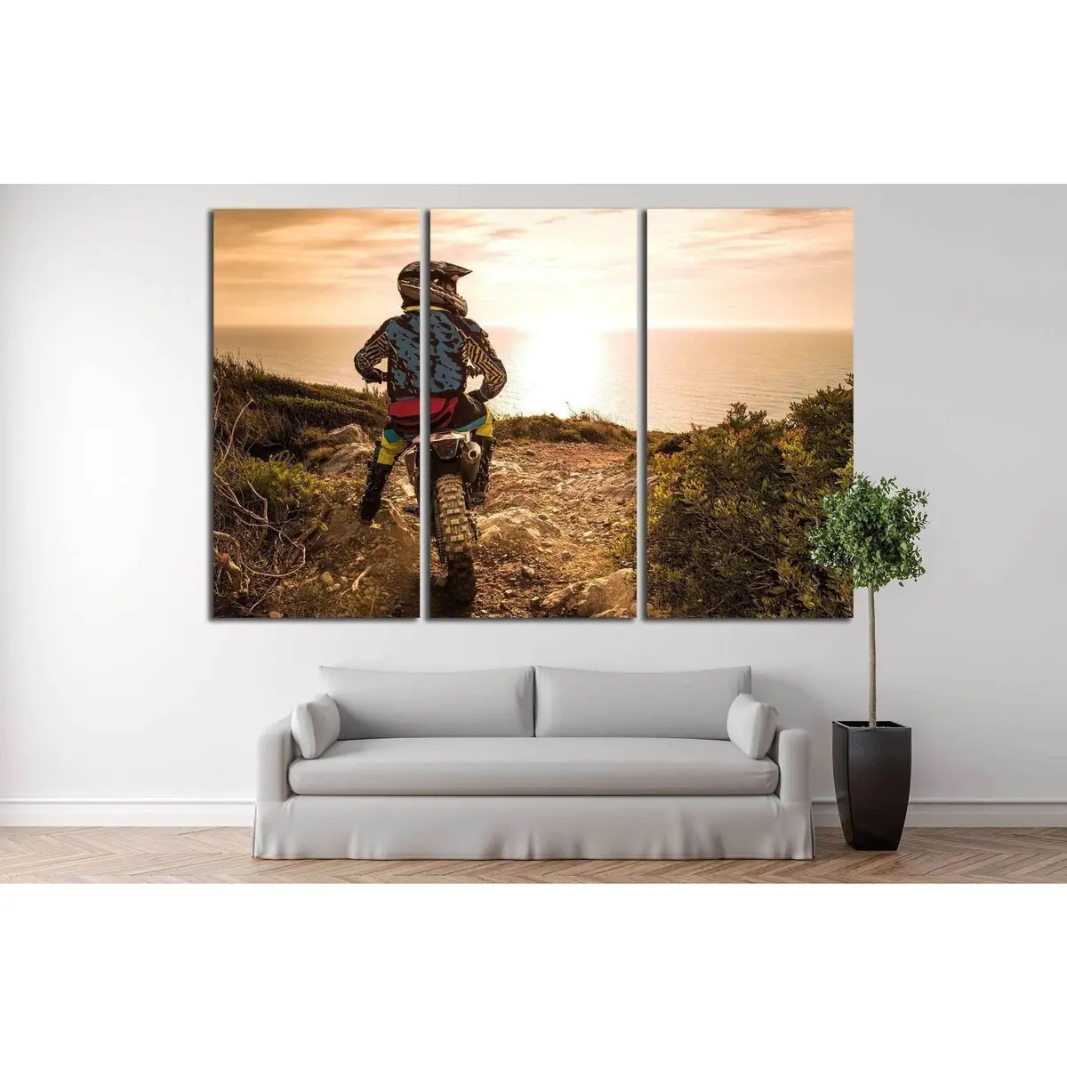 Enduro №167 Ready To Hang Canvas Print 5